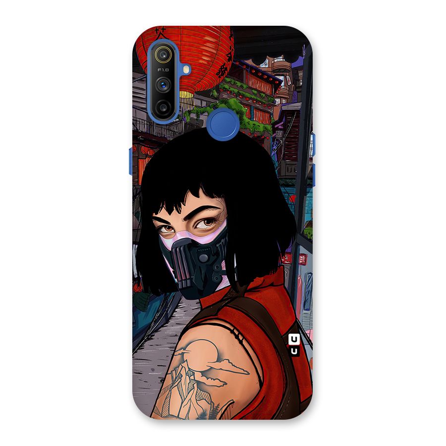 Money Heist Tokyo Mask Back Case for Realme Narzo 10A