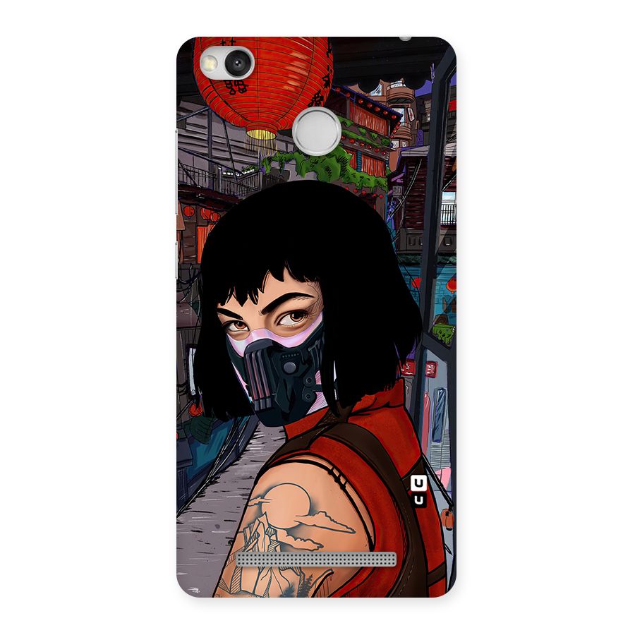 Money Heist Tokyo Mask Back Case for Redmi 3S Prime