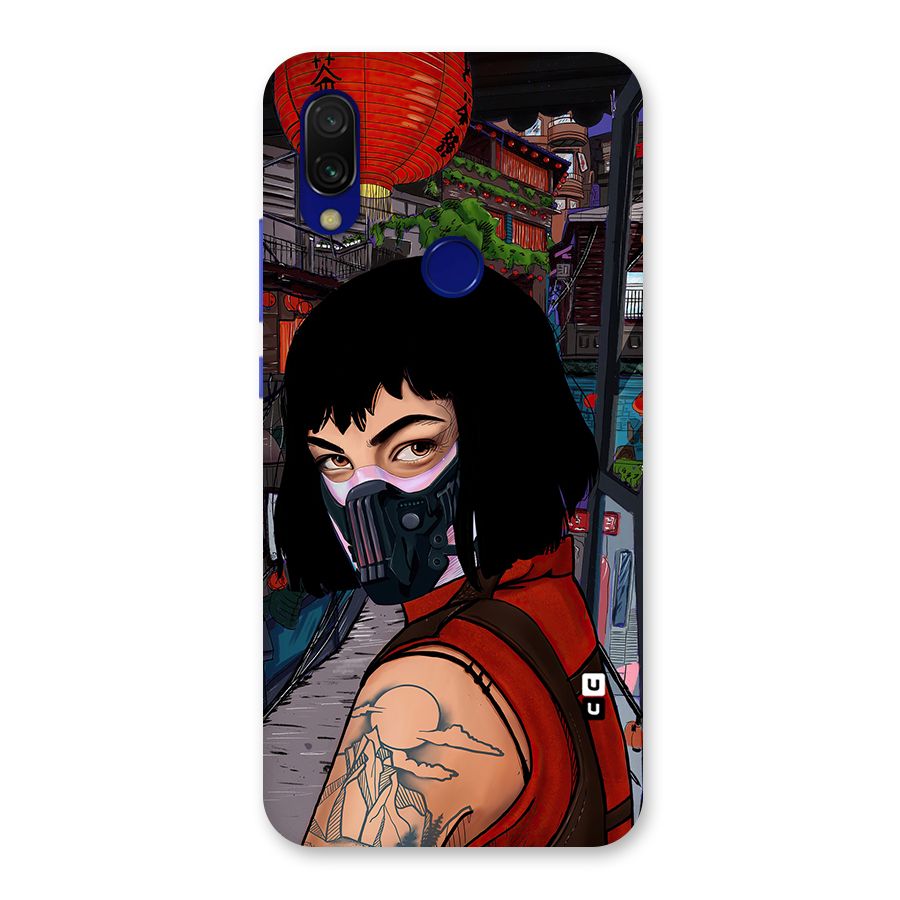 Money Heist Tokyo Mask Back Case for Redmi 7