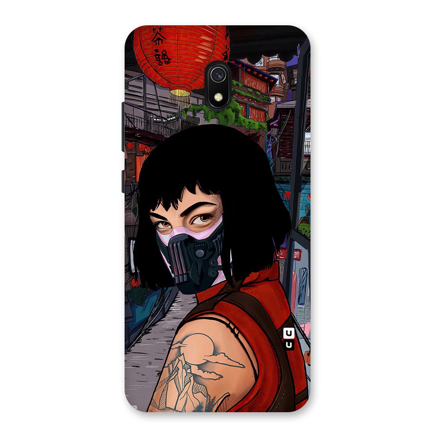 Money Heist Tokyo Mask Back Case for Redmi 8A
