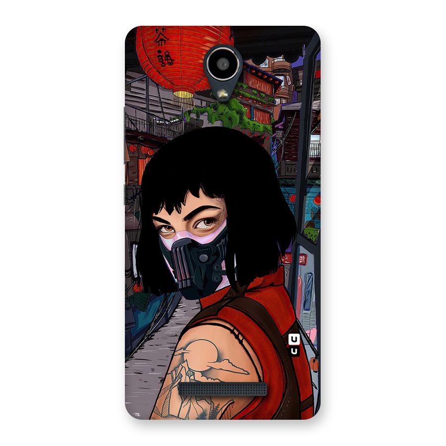 Money Heist Tokyo Mask Back Case for Redmi Note 2