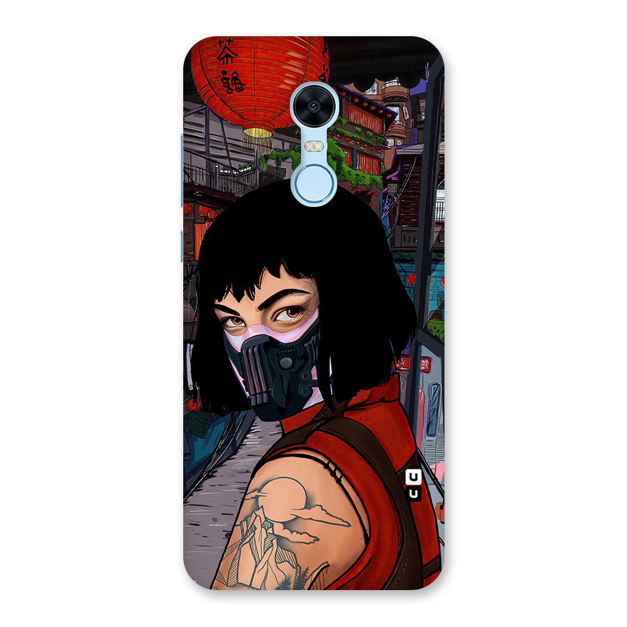 Money Heist Tokyo Mask Back Case for Redmi Note 5