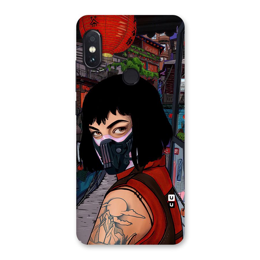 Money Heist Tokyo Mask Back Case for Redmi Note 5 Pro