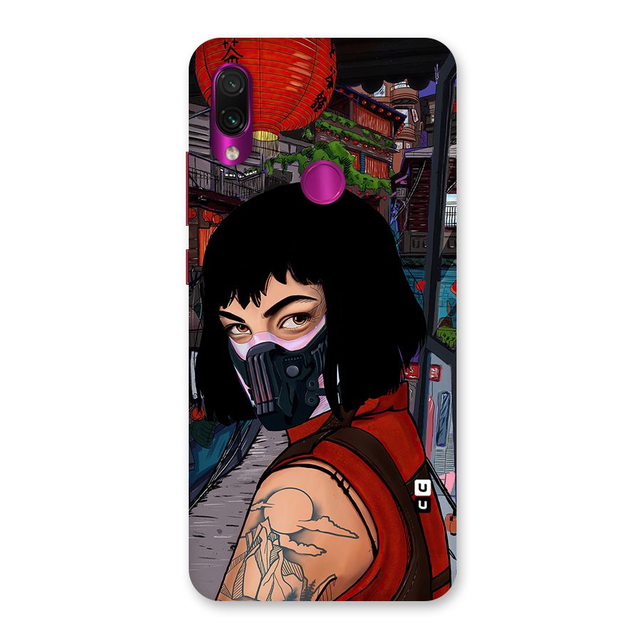 Money Heist Tokyo Mask Back Case for Redmi Note 7 Pro