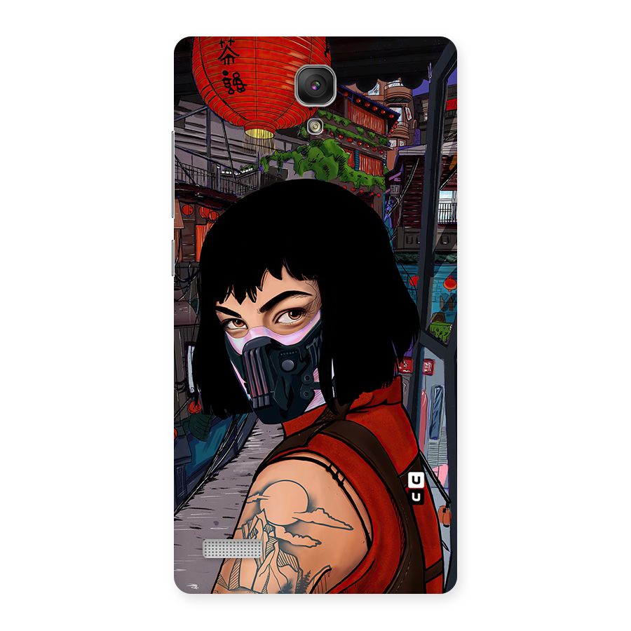 Money Heist Tokyo Mask Back Case for Redmi Note Prime