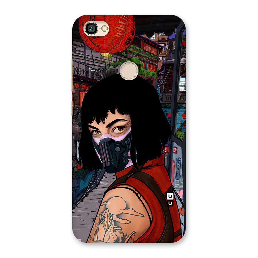 Money Heist Tokyo Mask Back Case for Redmi Y1 2017
