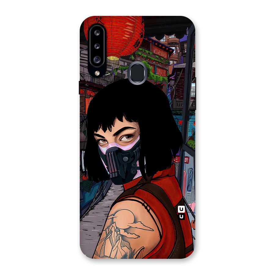Money Heist Tokyo Mask Back Case for Samsung Galaxy A20s