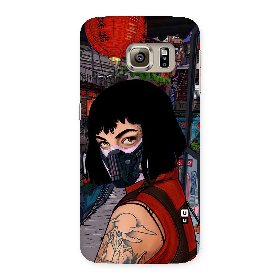 Money Heist Tokyo Mask Back Case for Samsung Galaxy S6 Edge