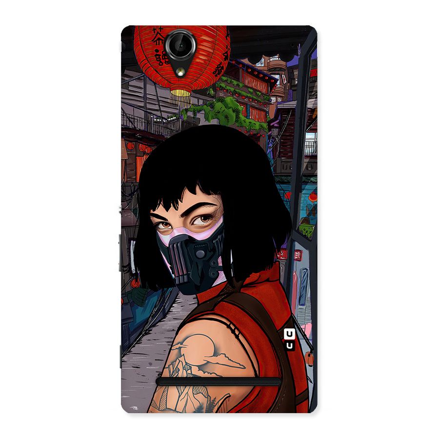 Money Heist Tokyo Mask Back Case for Sony Xperia T2