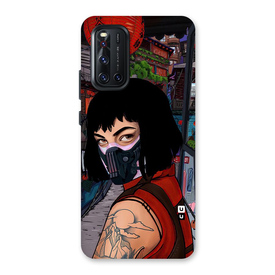 Money Heist Tokyo Mask Back Case for Vivo V19