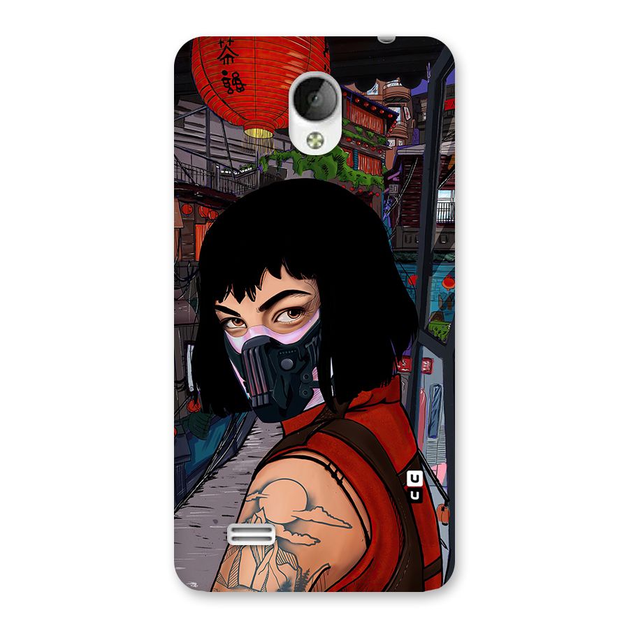 Money Heist Tokyo Mask Back Case for Vivo Y21
