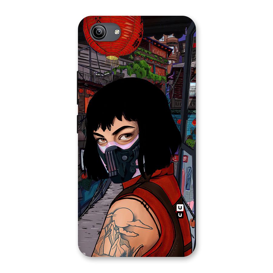 Money Heist Tokyo Mask Back Case for Vivo Y81i