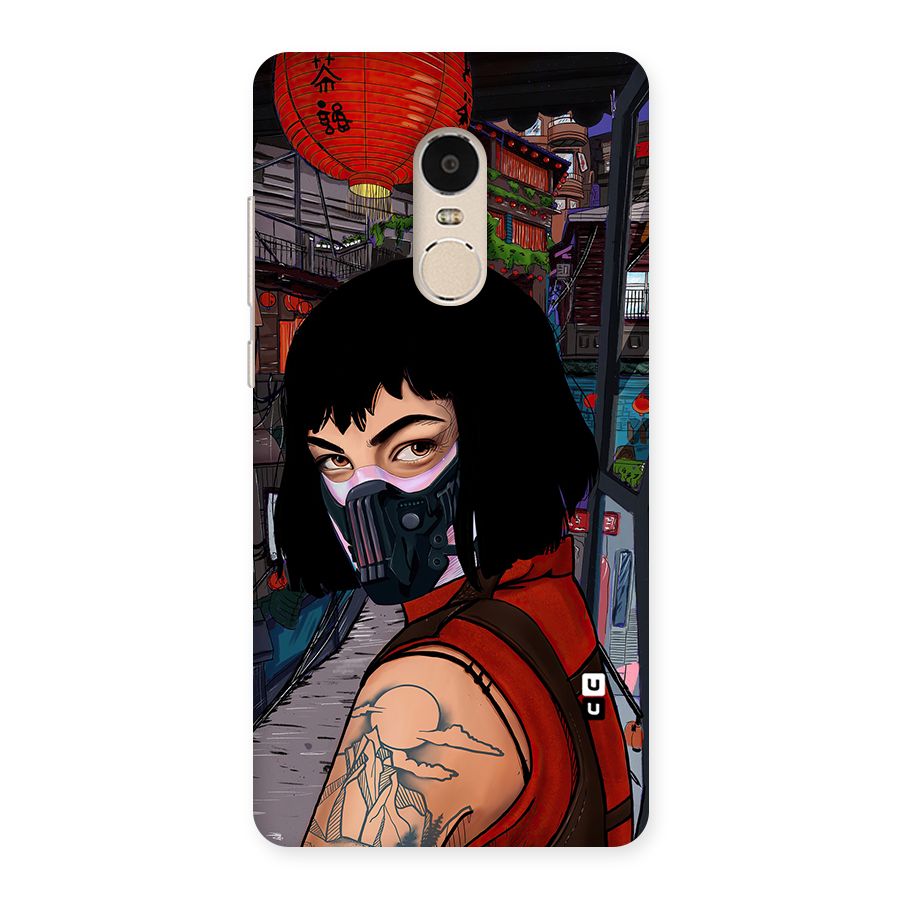 Money Heist Tokyo Mask Back Case for Xiaomi Redmi Note 4