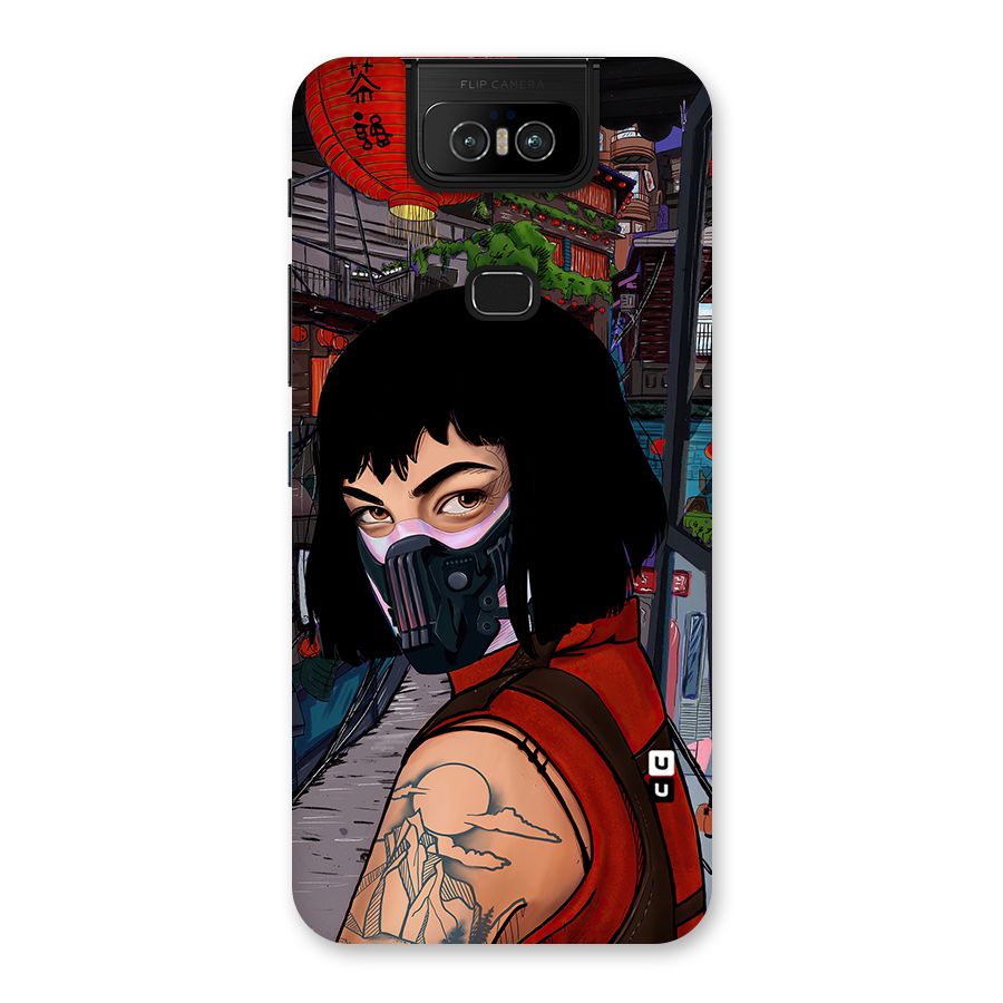 Money Heist Tokyo Mask Back Case for Zenfone 6z
