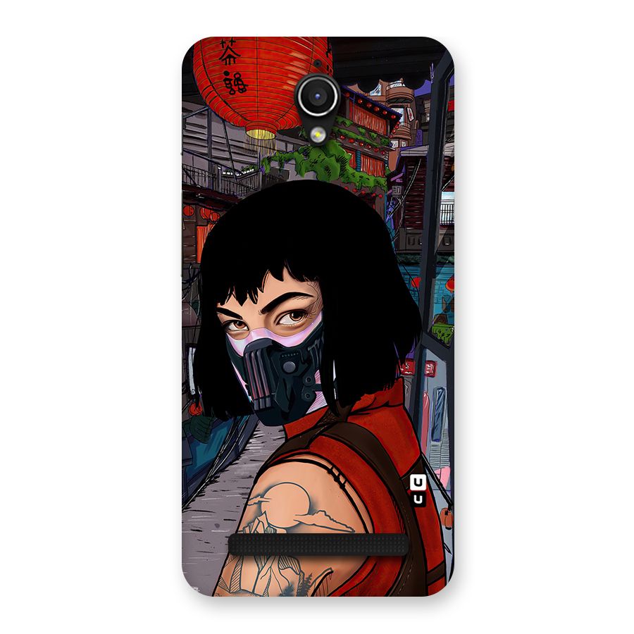 Money Heist Tokyo Mask Back Case for Zenfone Go