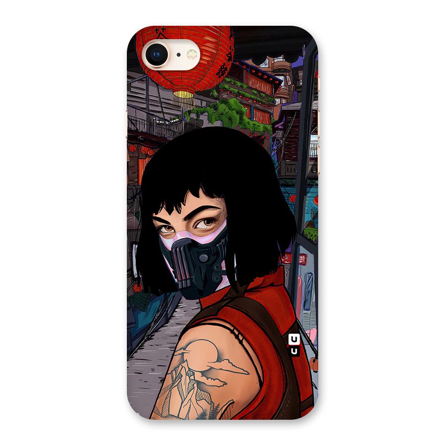 Money Heist Tokyo Mask Back Case for iPhone 8