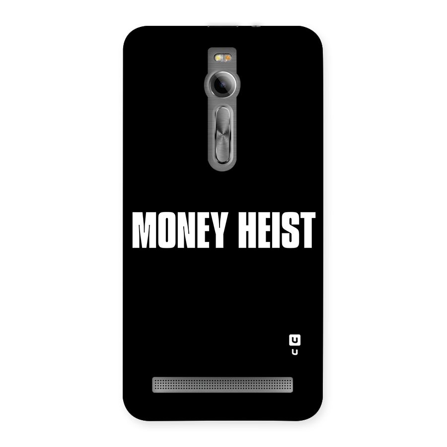 Money Heist Typography Back Case for Asus Zenfone 2
