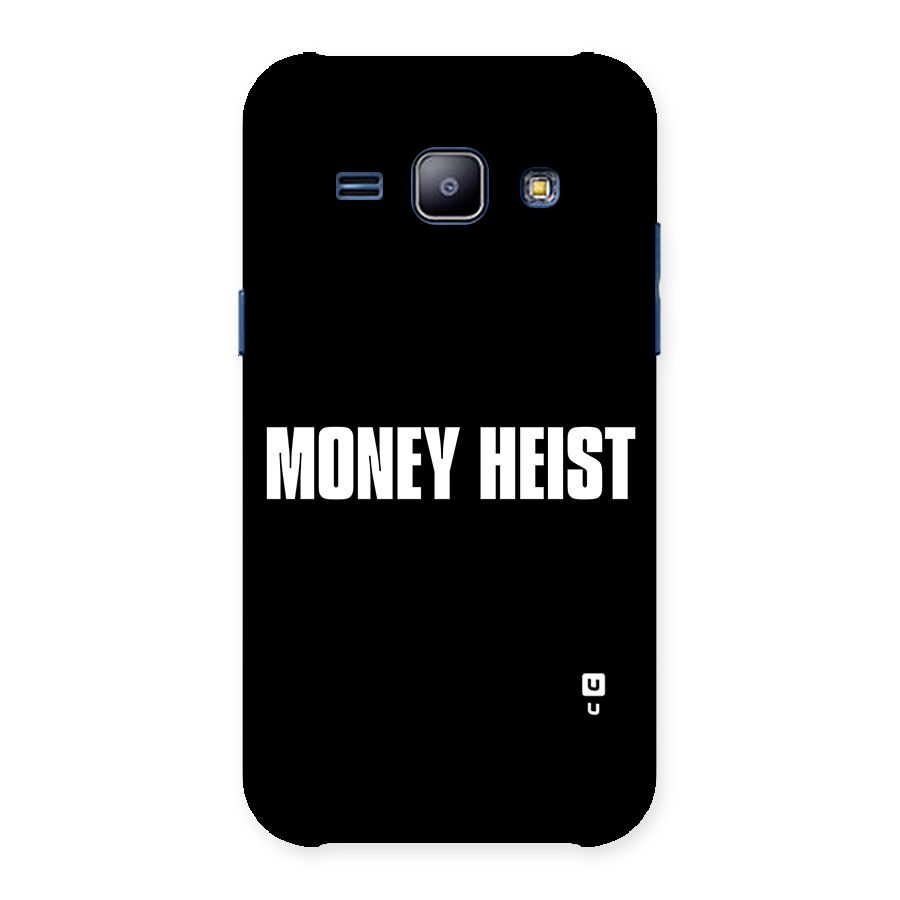 Money Heist Typography Back Case for Galaxy J1