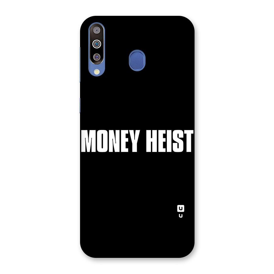 Money Heist Typography Back Case for Galaxy M30