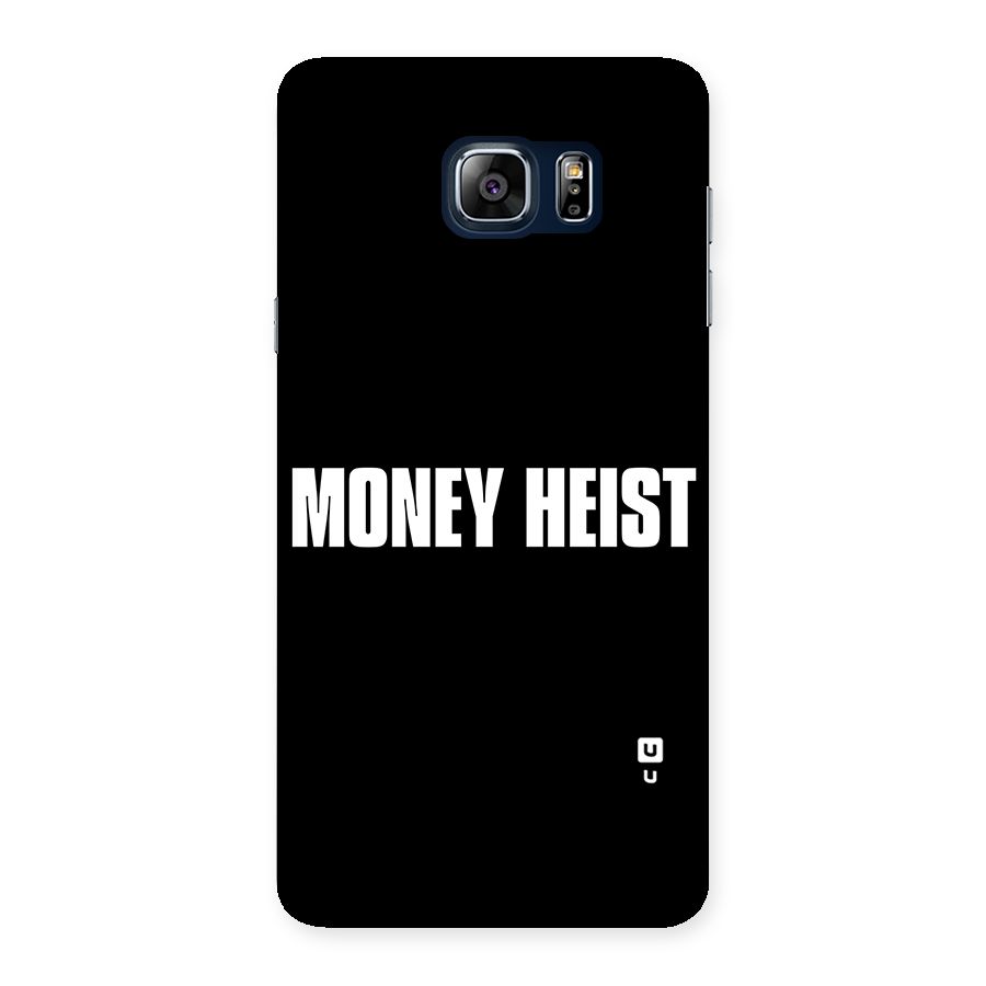Money Heist Typography Back Case for Galaxy Note 5
