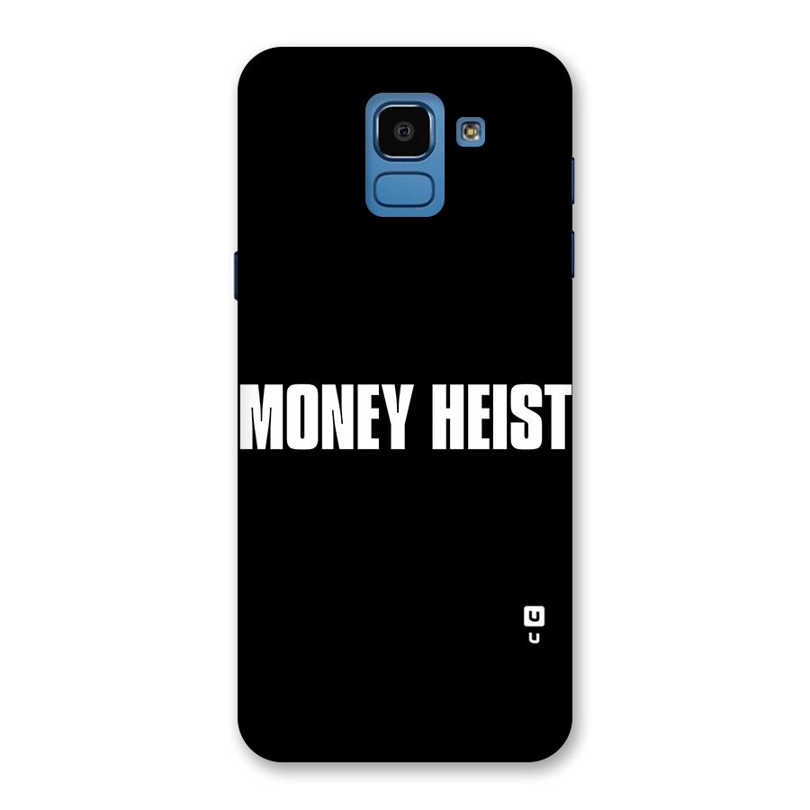 Money Heist Typography Back Case for Galaxy On6