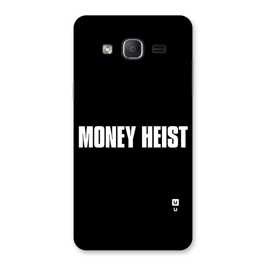 Money Heist Typography Back Case for Galaxy On7 2015