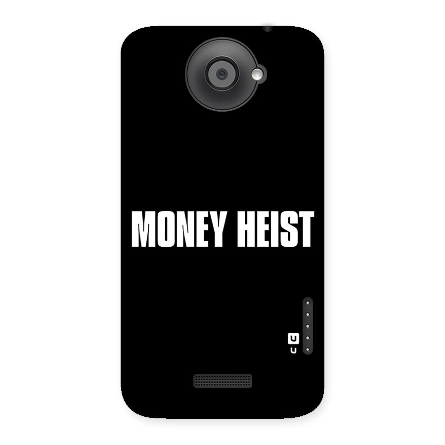 Money Heist Typography Back Case for HTC One X