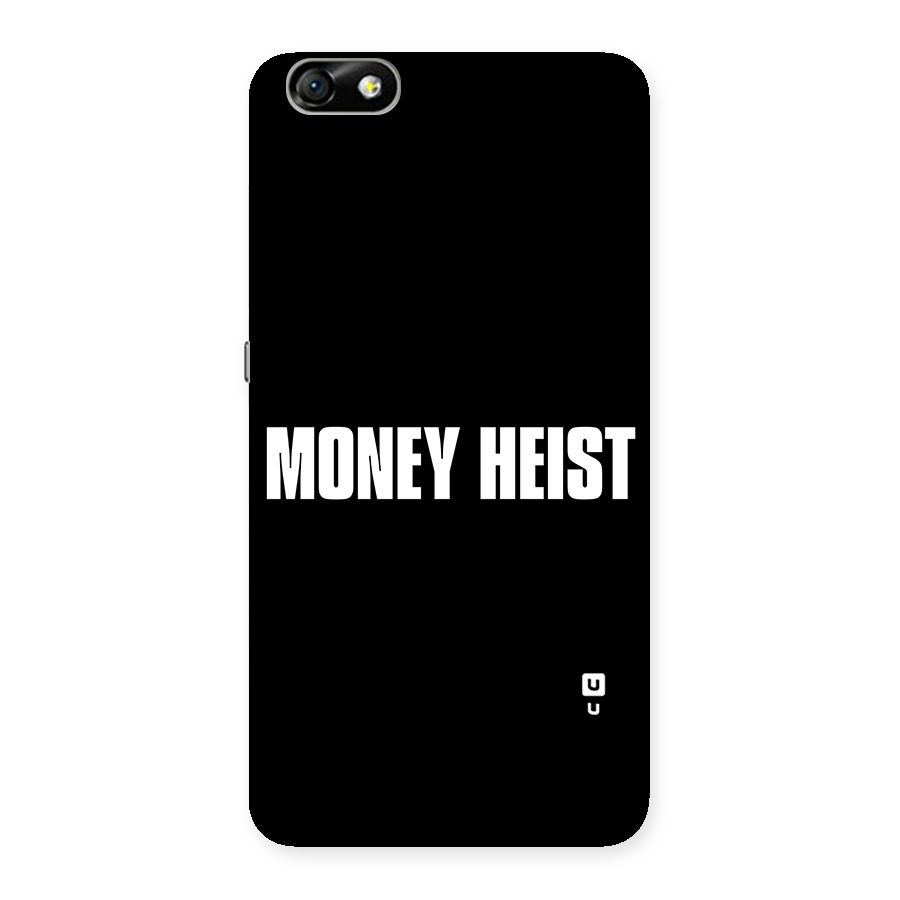 Money Heist Typography Back Case for Honor 4X