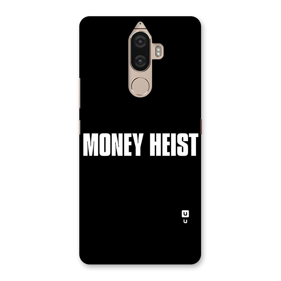 Money Heist Typography Back Case for Lenovo K8 Note