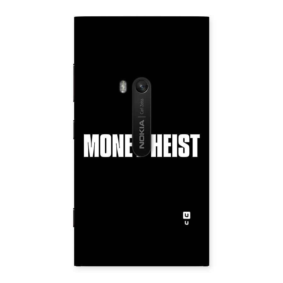 Money Heist Typography Back Case for Lumia 920
