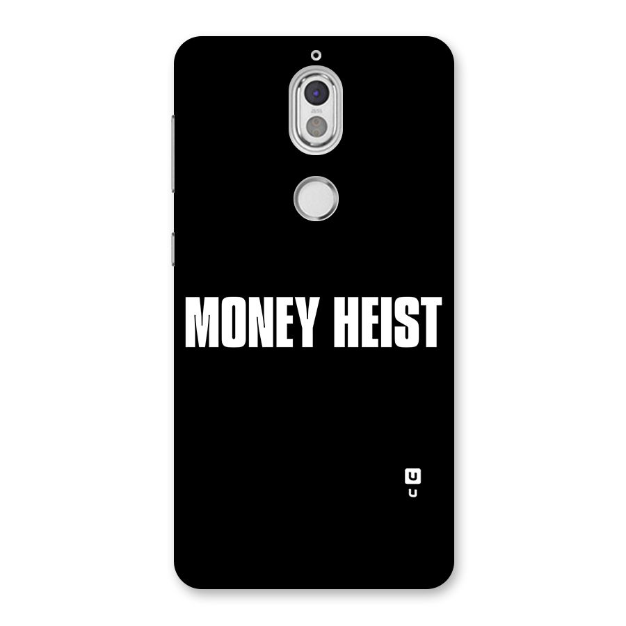 Money Heist Typography Back Case for Nokia 7
