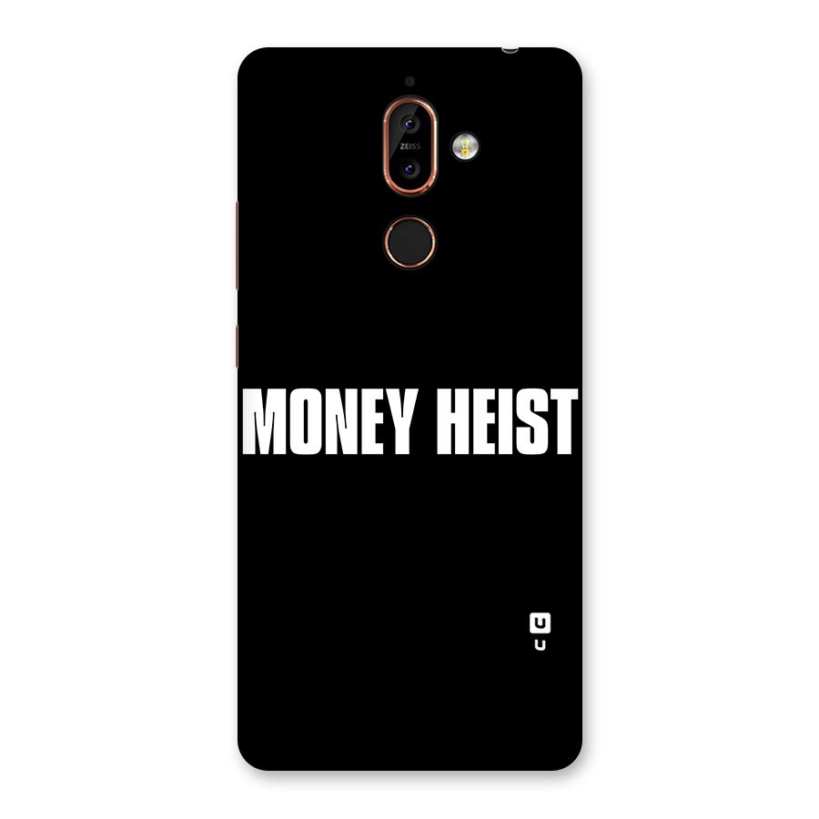 Money Heist Typography Back Case for Nokia 7 Plus