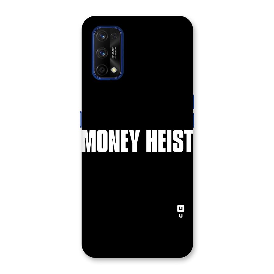 Money Heist Typography Back Case for Realme 7 Pro