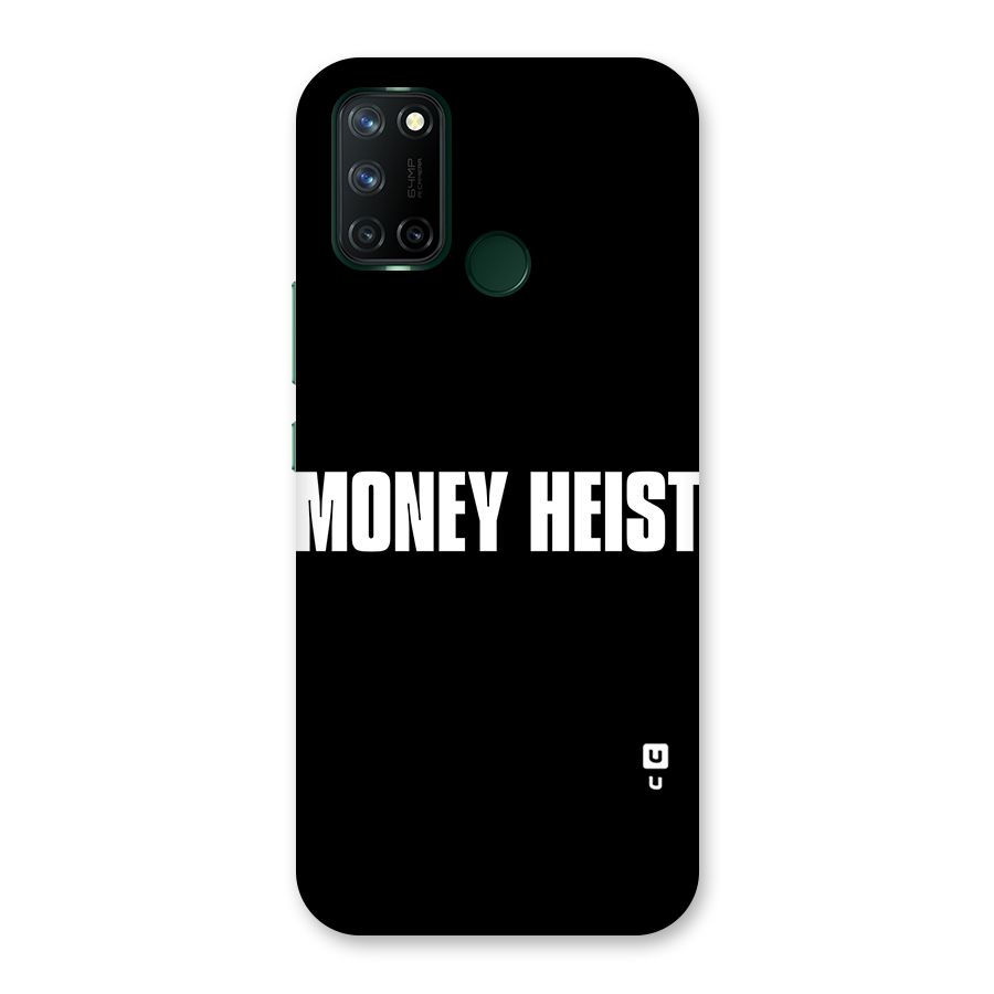 Money Heist Typography Back Case for Realme 7i