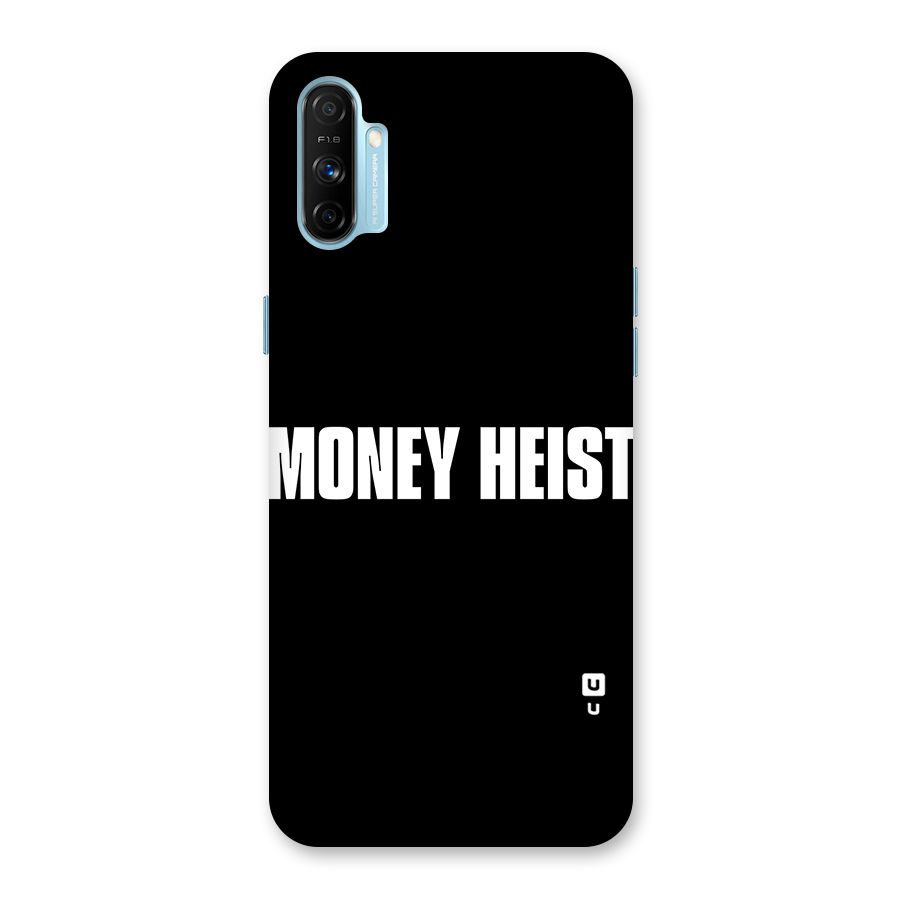 Money Heist Typography Back Case for Realme Narzo 20A
