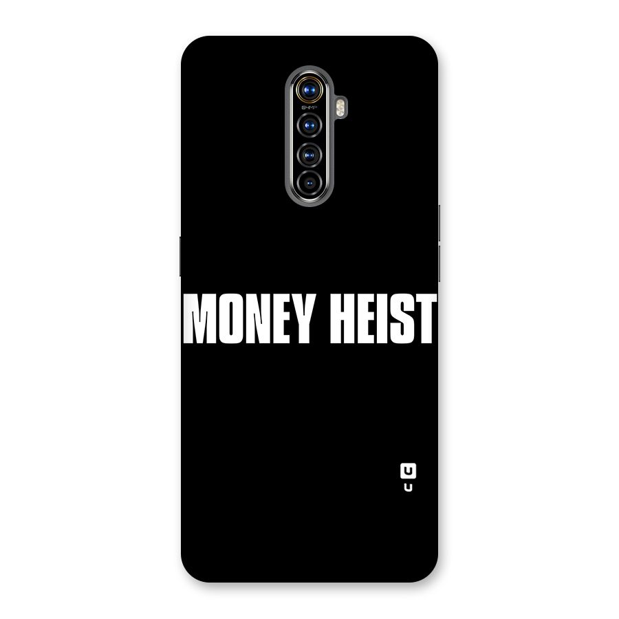 Money Heist Typography Back Case for Realme X2 Pro