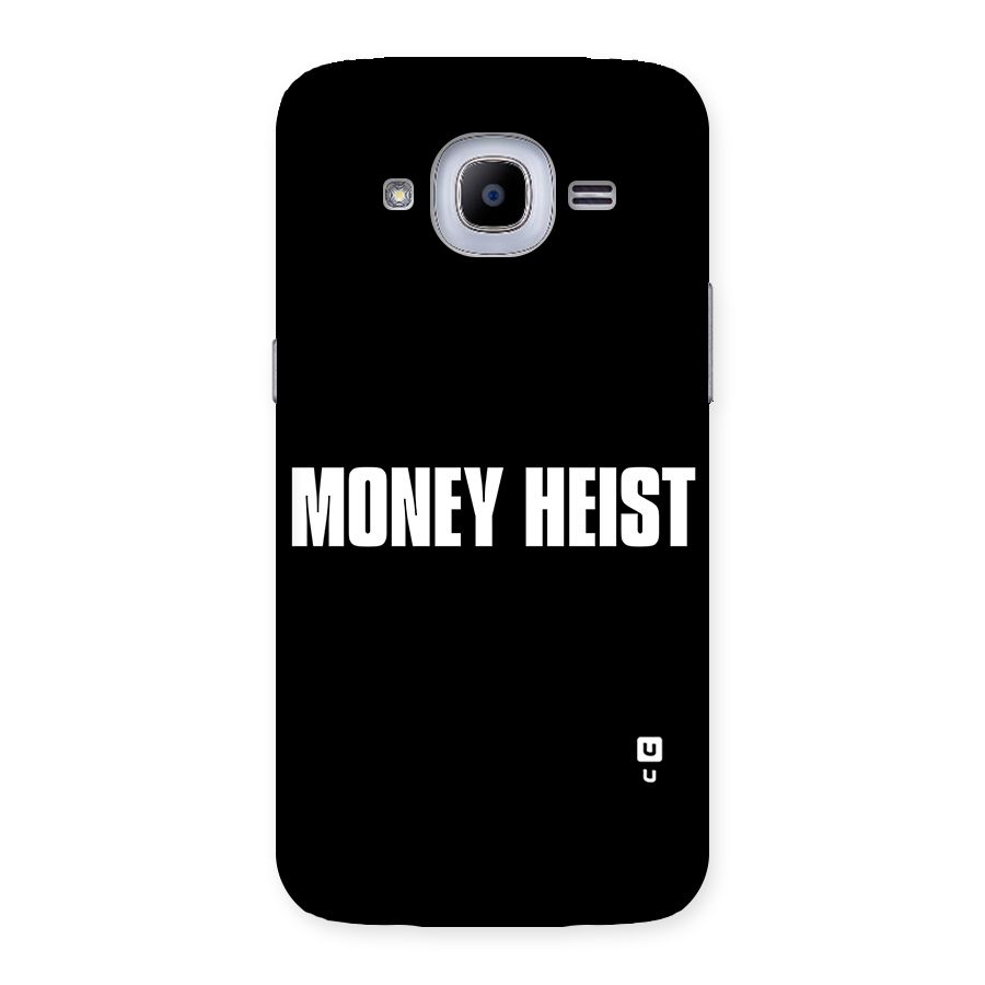 Money Heist Typography Back Case for Samsung Galaxy J2 Pro