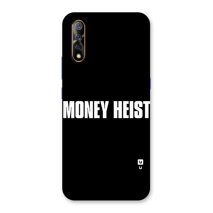 Money Heist Typography Back Case for Vivo S1