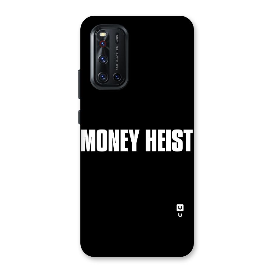 Money Heist Typography Back Case for Vivo V19