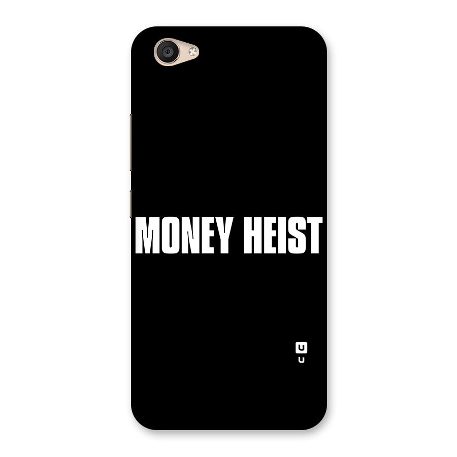 Money Heist Typography Back Case for Vivo V5 Plus