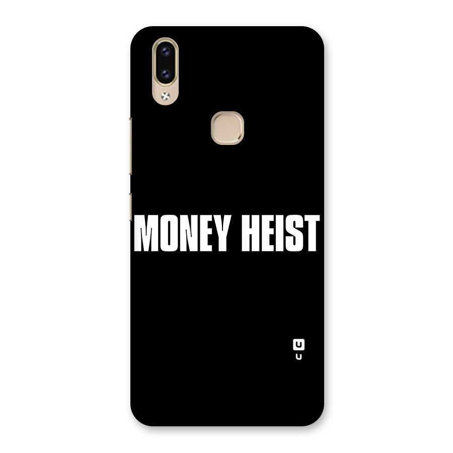 Money Heist Typography Back Case for Vivo V9 Youth