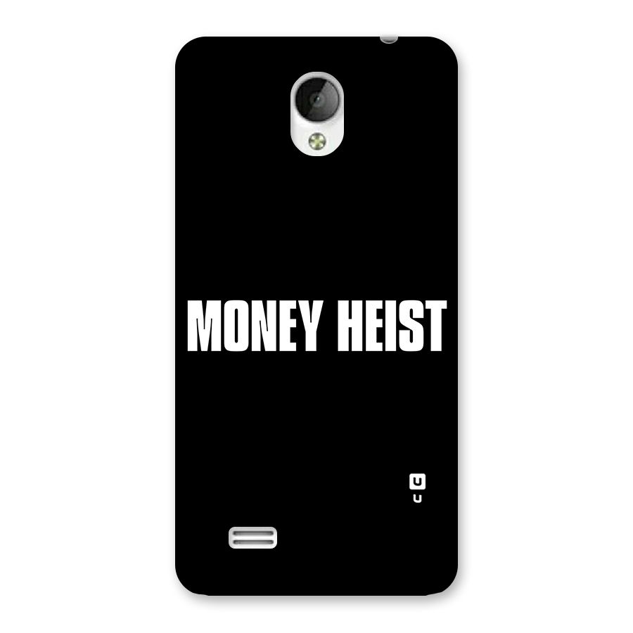 Money Heist Typography Back Case for Vivo Y21
