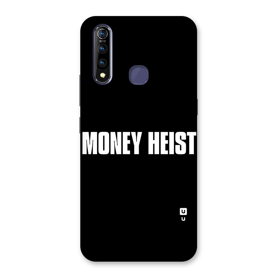 Money Heist Typography Back Case for Vivo Z1 Pro
