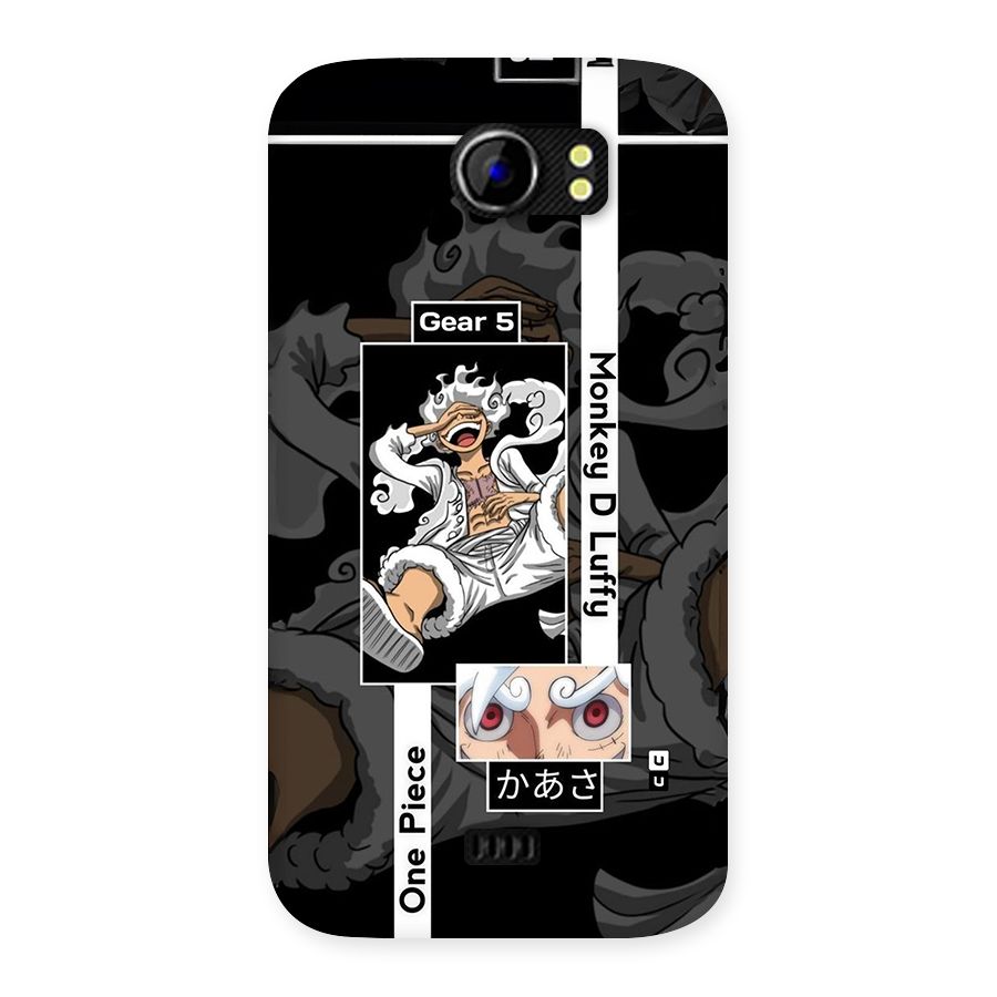 Monkey D luffy New Gear Back Case for Canvas 2 A110