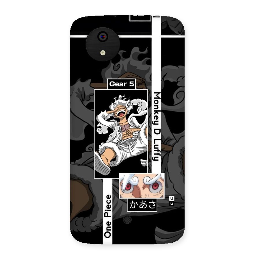 Monkey D luffy New Gear Back Case for Canvas A1  AQ4501