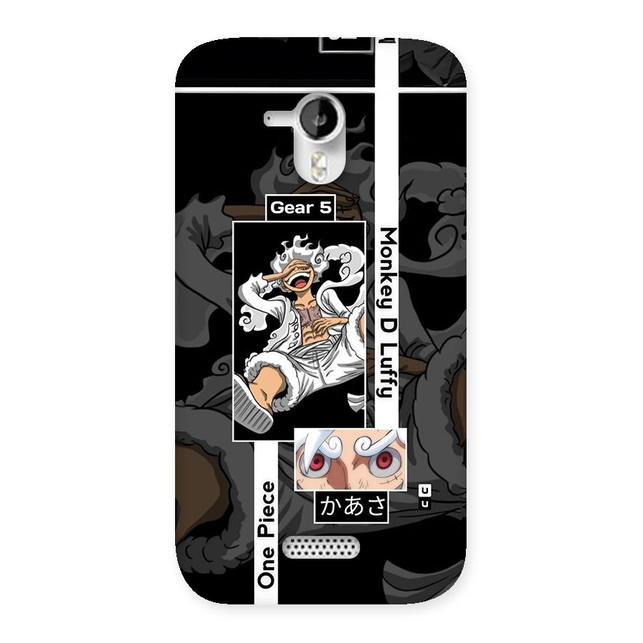 Monkey D luffy New Gear Back Case for Canvas HD A116