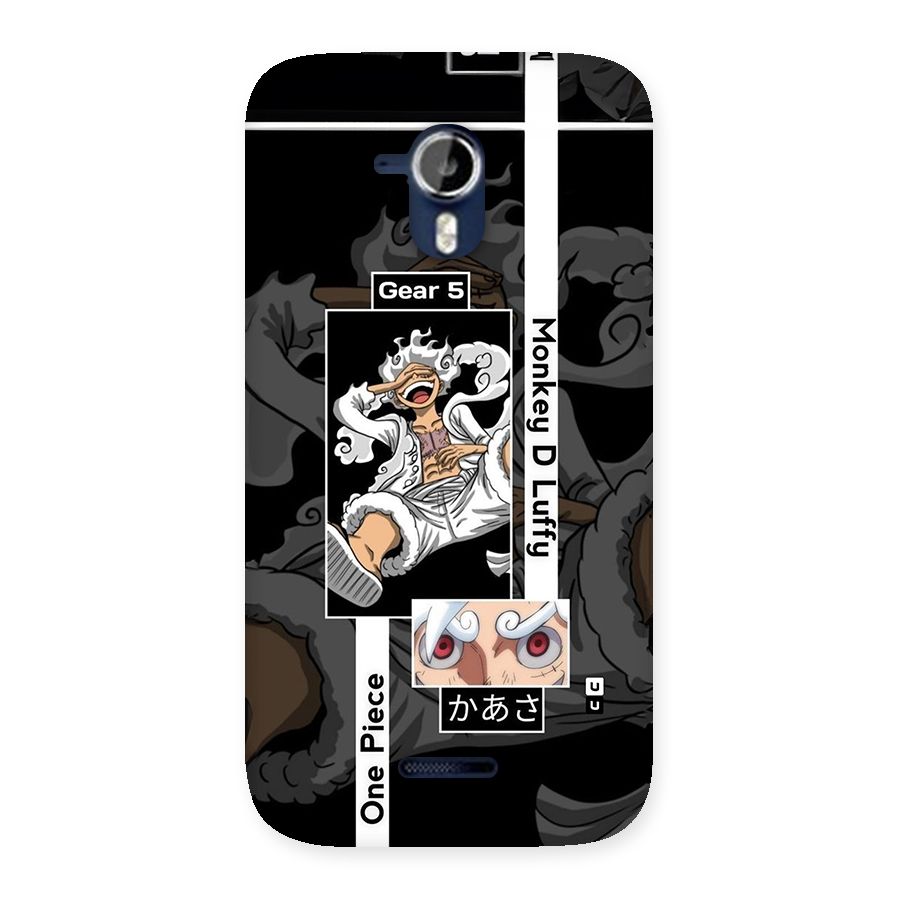 Monkey D luffy New Gear Back Case for Canvas Magnus A117