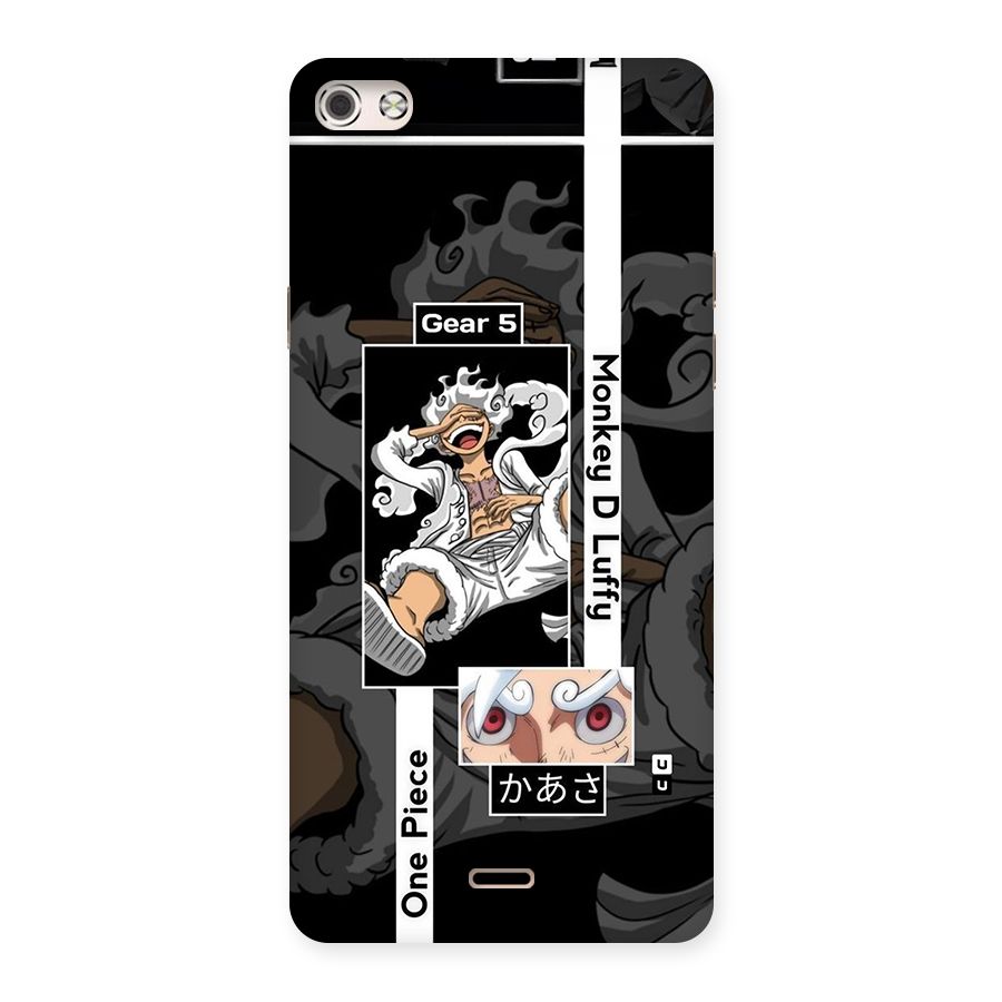 Monkey D luffy New Gear Back Case for Canvas Silver 5