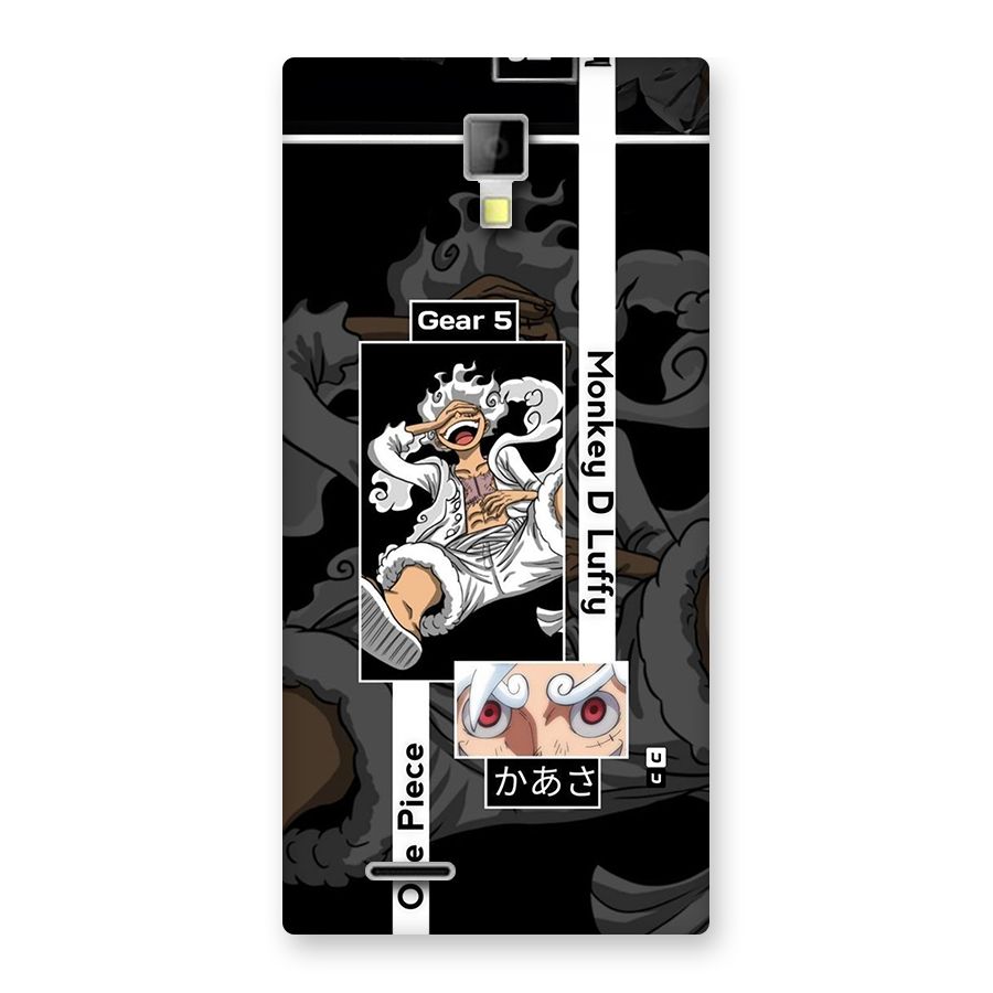 Monkey D luffy New Gear Back Case for Canvas Xpress A99