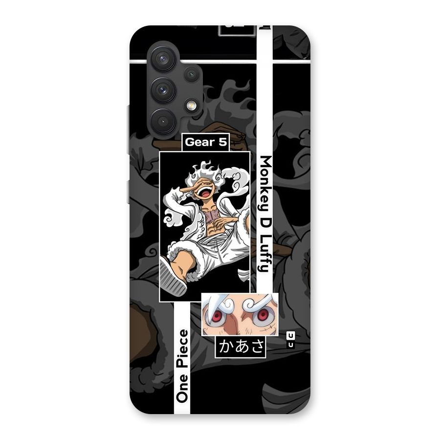 Monkey D luffy New Gear Back Case for Galaxy A32